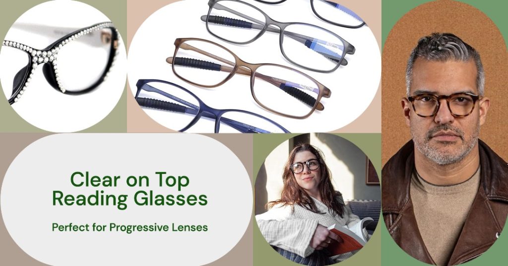 9 Progressive Reading Glasses Clear on Top: A Blend of Style and Functionality