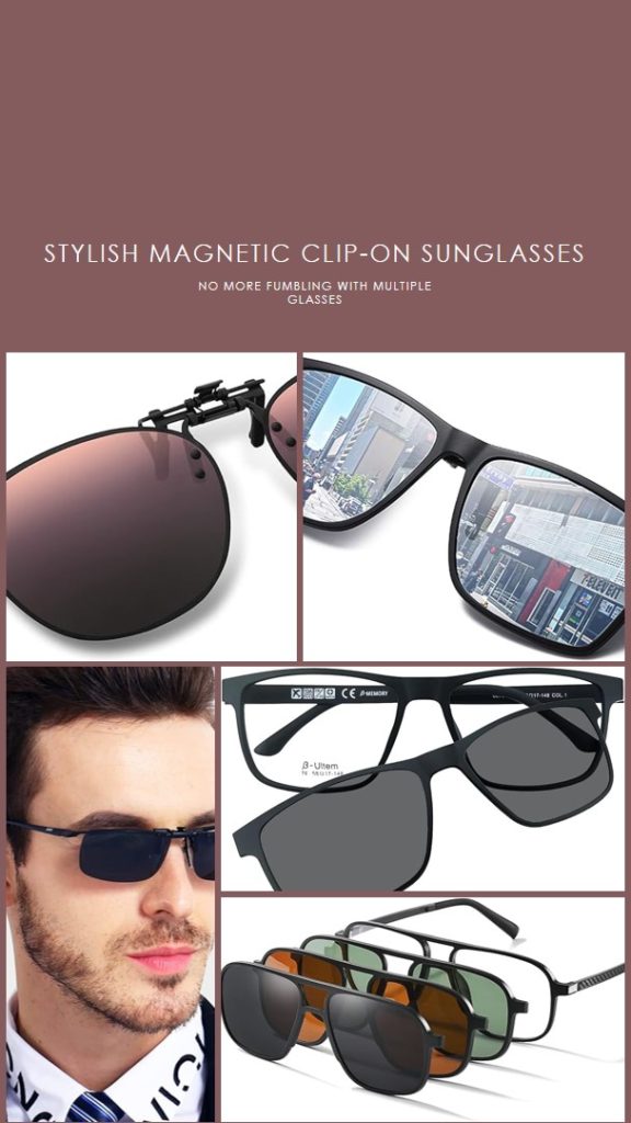 best magnetic clip-on sunglasses